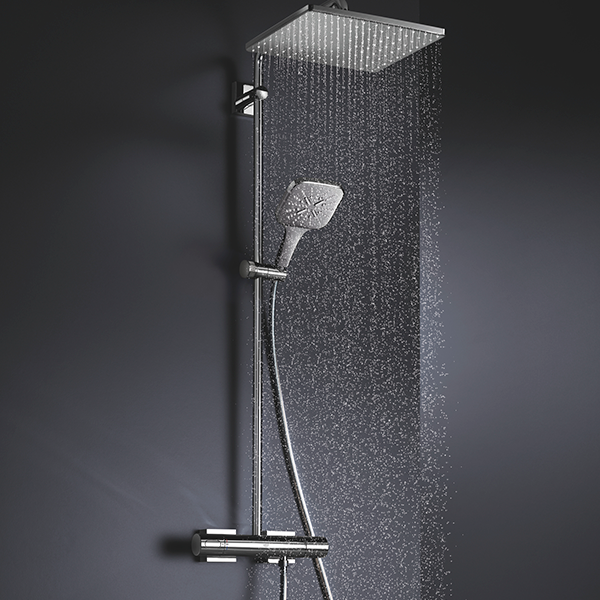 Ручной душ, хром Grohe Rainshower SmartActive 130 Cube 26582000