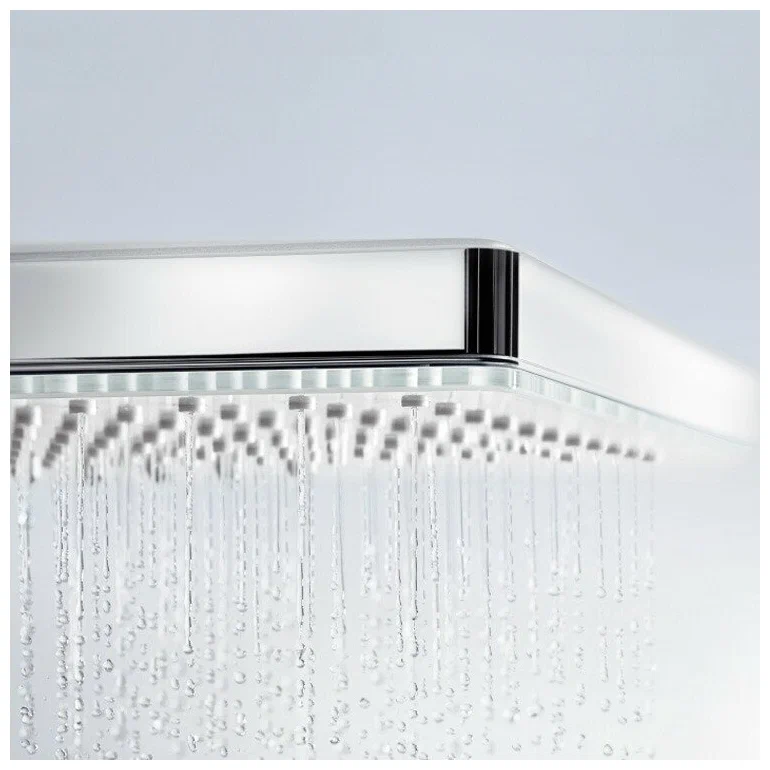 Верхний душ с кронштейном 460, белый/хром Hansgrohe Rainmaker Select 24003400