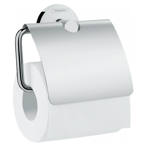 Держатель туалетной бумаги с крышкой, хром Hansgrohe Logis Universal 41723000