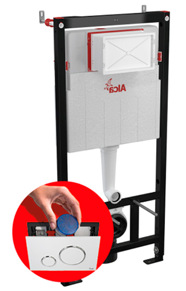 Скрытая система инсталляции AlcaPlast для сухой установки AM101/1120-0001