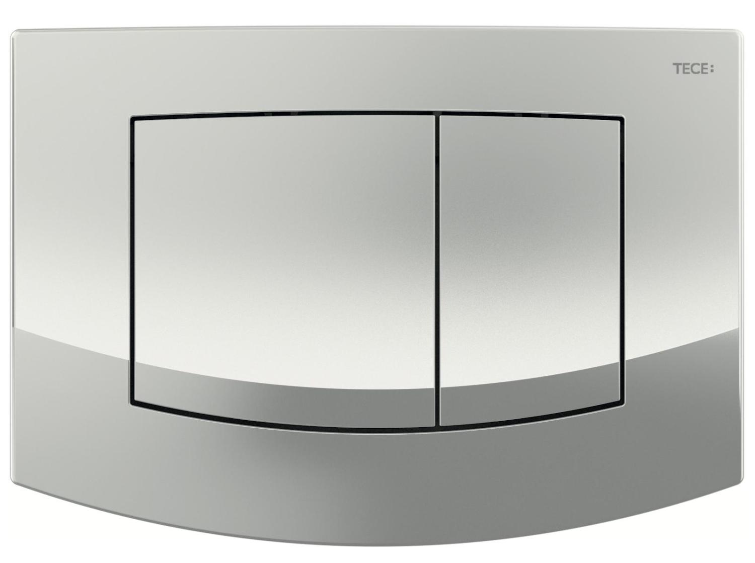 9240226 TECEambia Панель смыва с двумя клавишами (хром глянцевый)