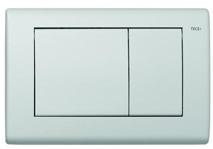 9240322TECE Planus Панель смыва с двумя клавишами (белая матовая)
