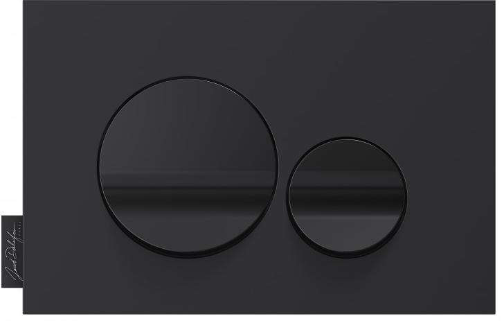 Панель смыва, черная Jacob Delafon E20859-7-BMT