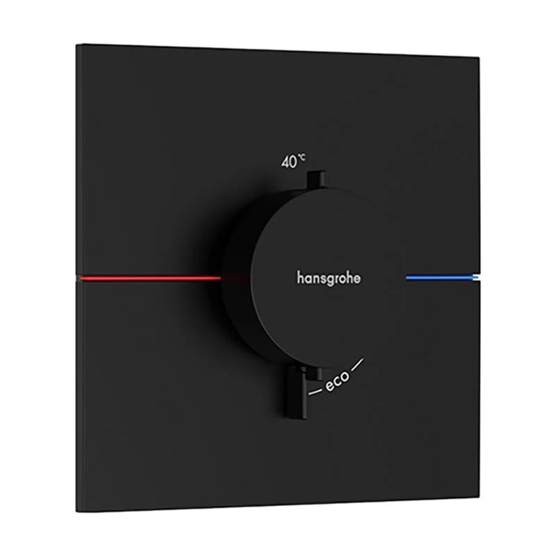 Термостат для душа, встраиваемый, черный Hansgrohe ShowerSelect Comfort E 15574670
