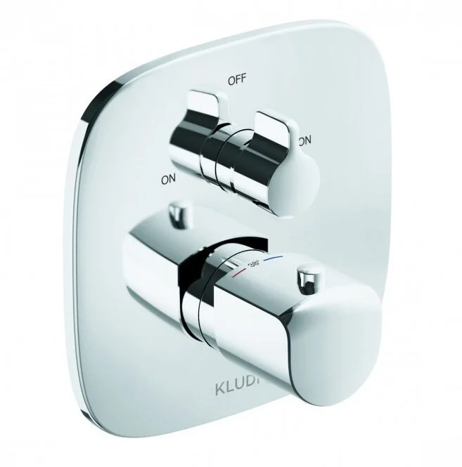 Смеситель для ванны, внешняя часть, встраиваемый, хром Kludi Ameo 418300575