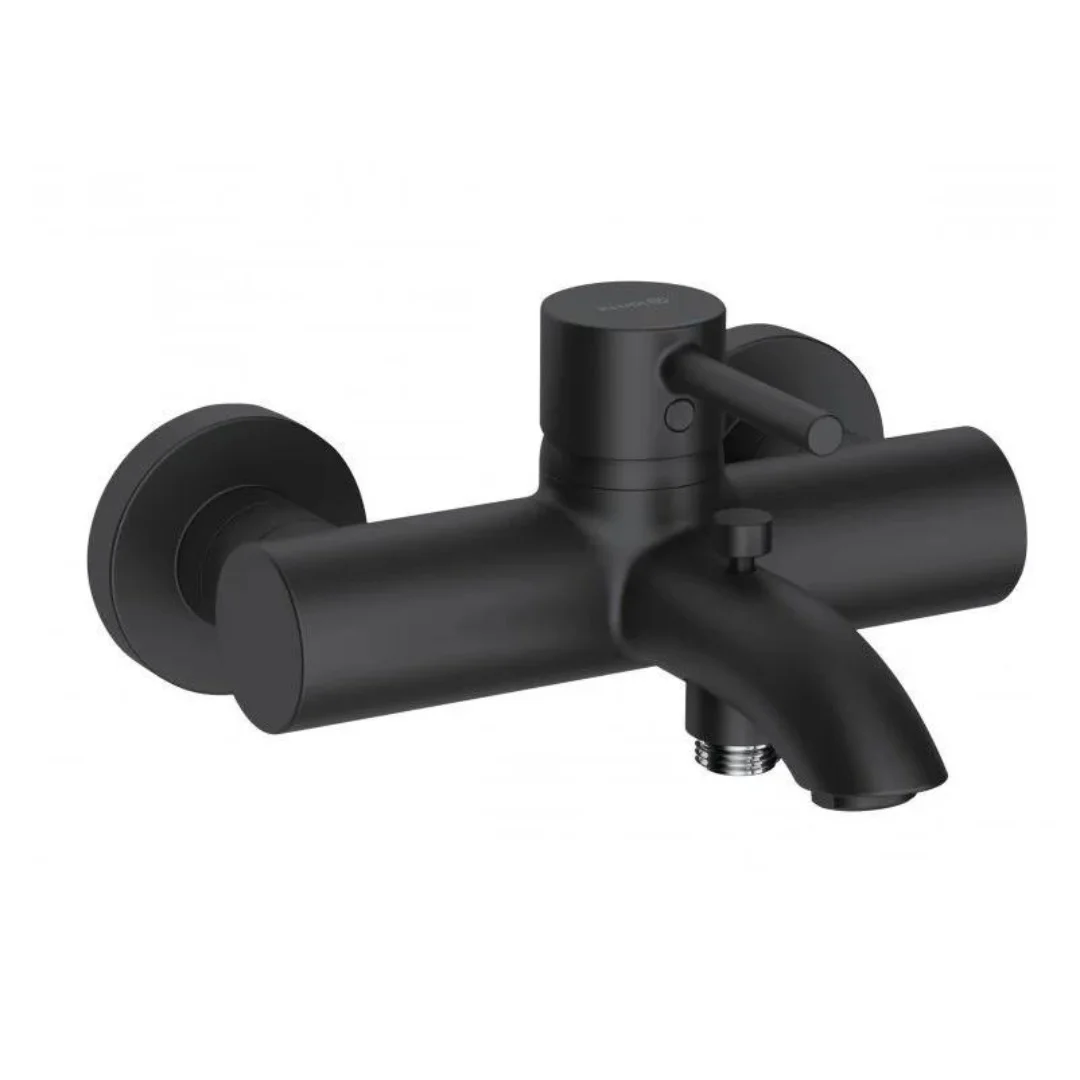 Смеситель для ванны, черный Kludi Bozz 386913976