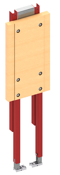 Модуль TECE для монтажа ручек и поддерживающих систем 9360000