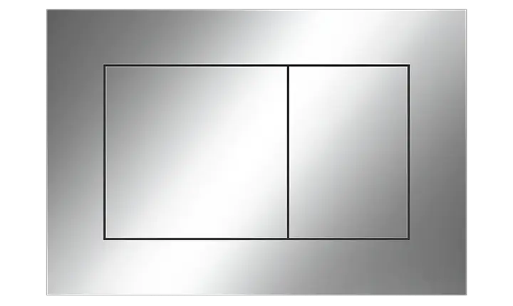 Инсталляция для подвесного унитаза, хром Nuca N5108P2702CH