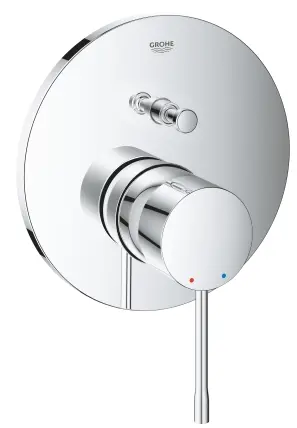 Смеситель для ванны, встраиваемый, хром Grohe Essence 24058001