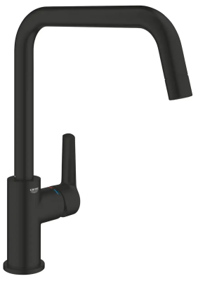 Смеситель для кухни, черный Grohe QuickFix Start 304702430