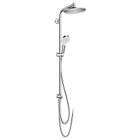 Душевая система, без смесителя, хром Hansgrohe Crometta Showerpipe EcoSmart Reno 27270000