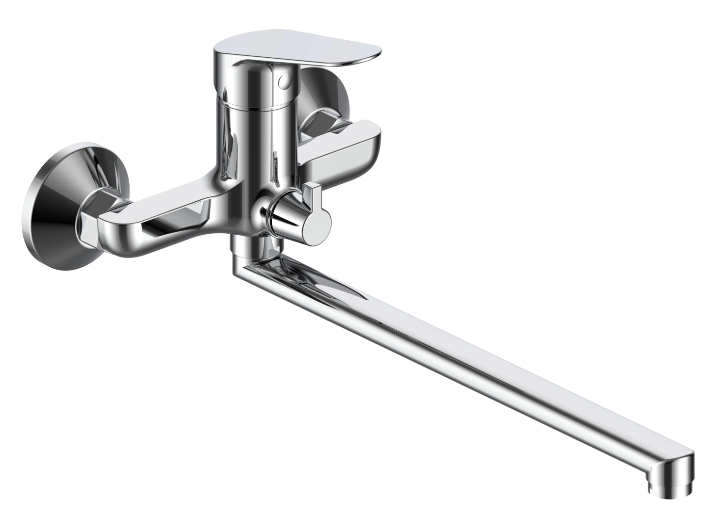 Смеситель для ванны, длинный излив, хром ESKO Kazan KZ31