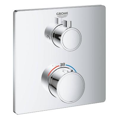 Термостат для душа с переключателем на 2 положения, хром Grohe Grohtherm 24079000