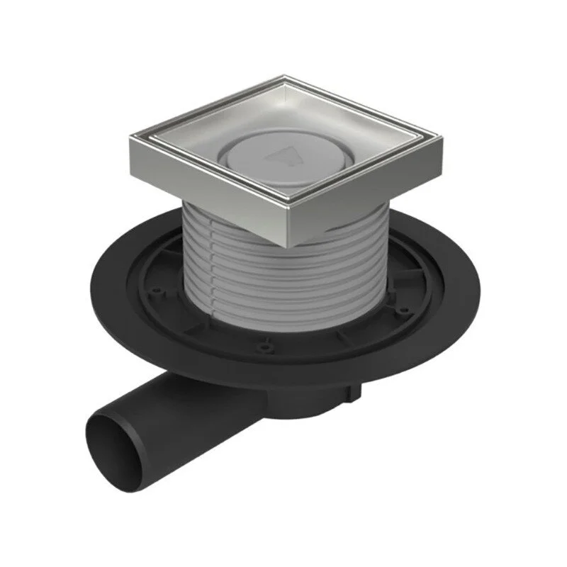 Трап точечный для пола, боковой слив MCH C425XL