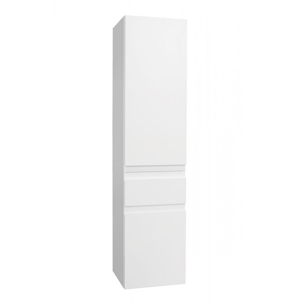 Шкаф-пенал Madeleine 35 см, шарниры слева, цвет блестящий белый EB2069D-J5