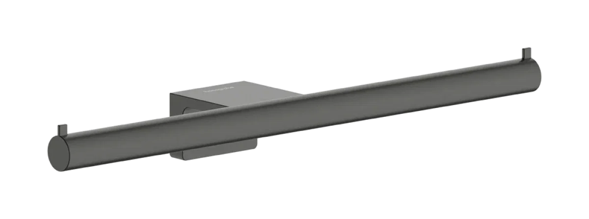 Держатель туалетной бумаги 300, шлиф.черный хром Hansgrohe AddStoris S 41768340
