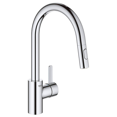 Смеситель для кухни, выдвижной высокий излив, хром Grohe Eurosmart Cosmopolitan 31481001