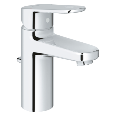 Смеситель для раковины с донным клапаном, размер S, хром Grohe Europlus 32612002