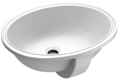 Раковина встраиваемая снизу 38, белая JOMOO 12702-1/01K-I011