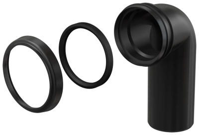 Отвод для инсталляции 90/90 мм Alcaplast M908