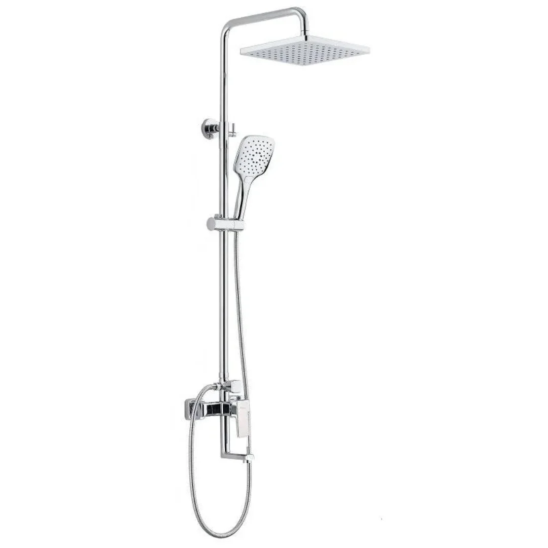 Душевая система со смесителем для ванны, хром ESKO Berlin ST250BR