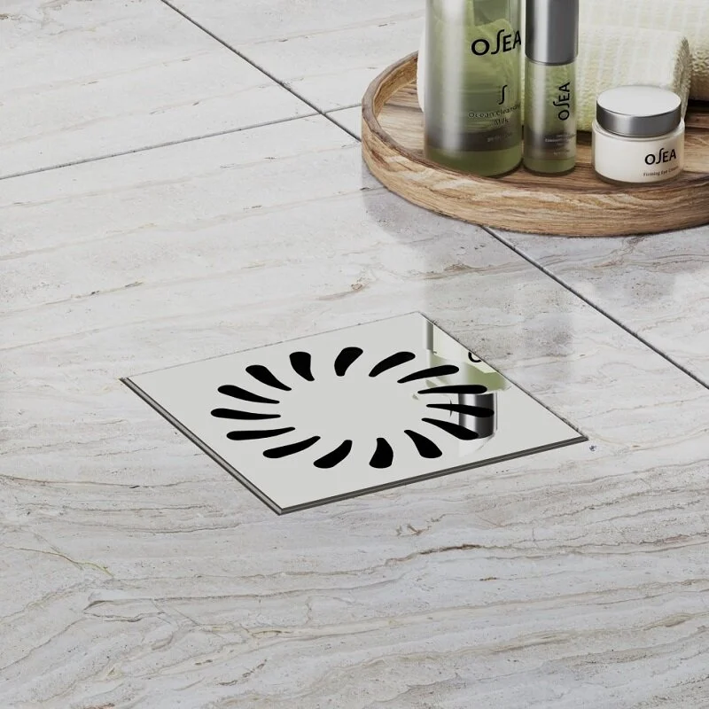 Трап точечный для пола, боковой слив MCH 425NXL