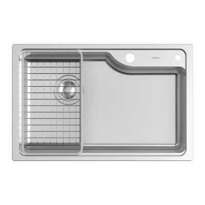 Мойка 440x680, одна чаша, нержавеющая сталь JOMOO 06222-BZ1-1