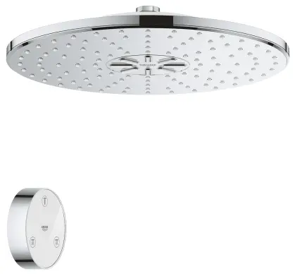 Верхний душ, 2 вида струи, круглый, хром Grohe Rainshower 310 SmartConnect 26641000 – магазин сантехники Sanstore Верхний душ, 2 вида струи, круглый, хром Grohe Rainshower 310 SmartConnect 26641000