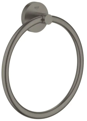 Кольцо для полотенца, тёмный графит матовый Grohe Essentials 40365AL1