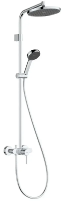 Душевая система со смесителем для душа, хром Hansgrohe Activera S 240 1jet 28875000