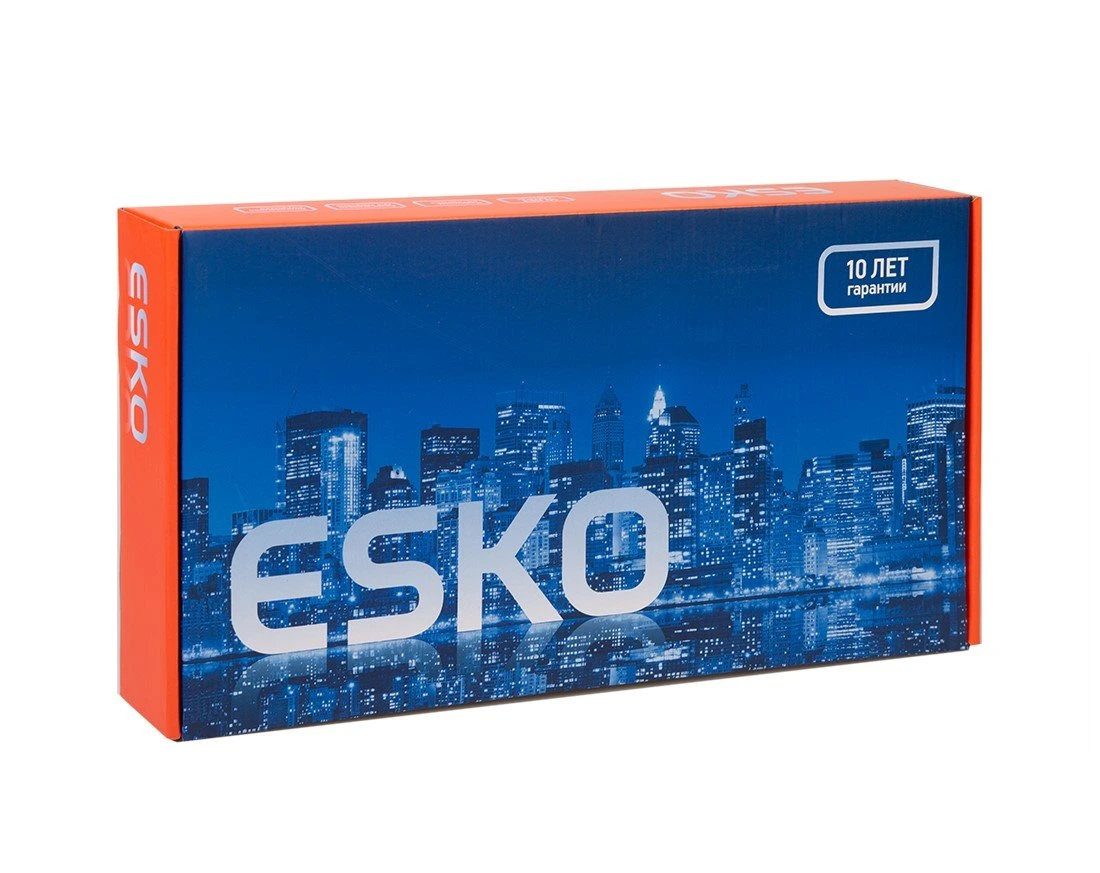 Смеситель для кухни, с подключением к фильтру, нержавеющая сталь ESKO K22