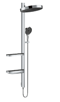 Душевая система с термостатом для душа, хром Hansgrohe Showerpipe 360 26842000