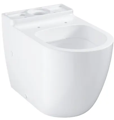 Унитаз напольный, безободковый, белый Grohe Bau Ceramic 39910000 Унитаз напольный, безободковый, белый Grohe Bau Ceramic 39910000