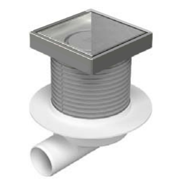 Трап точечный для пола, боковой слив MCH C425XLprof