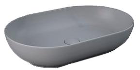 Раковина накладная 55, серая Rak Ceramics Feeling FEECT5500503A Раковина накладная 55, серая Rak Ceramics Feeling FEECT5500503A