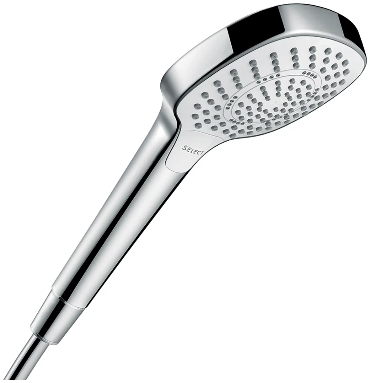 Ручной душ, хром-белый Hansgrohe Croma Select E 26811400