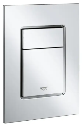 Панель смыва, размер S, суперсталь Grohe Skate Cosmopolitan 37535DC0 Панель смыва, размер S, суперсталь Grohe Skate Cosmopolitan 37535DC0