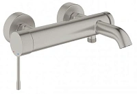Смеситель для ванны, суперсталь Grohe Essence 25250DC1 
