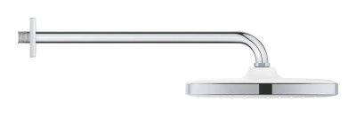 Верхний душ, квадратный, кронштейн 380, хром Grohe Tempesta 250 Cube 26687000