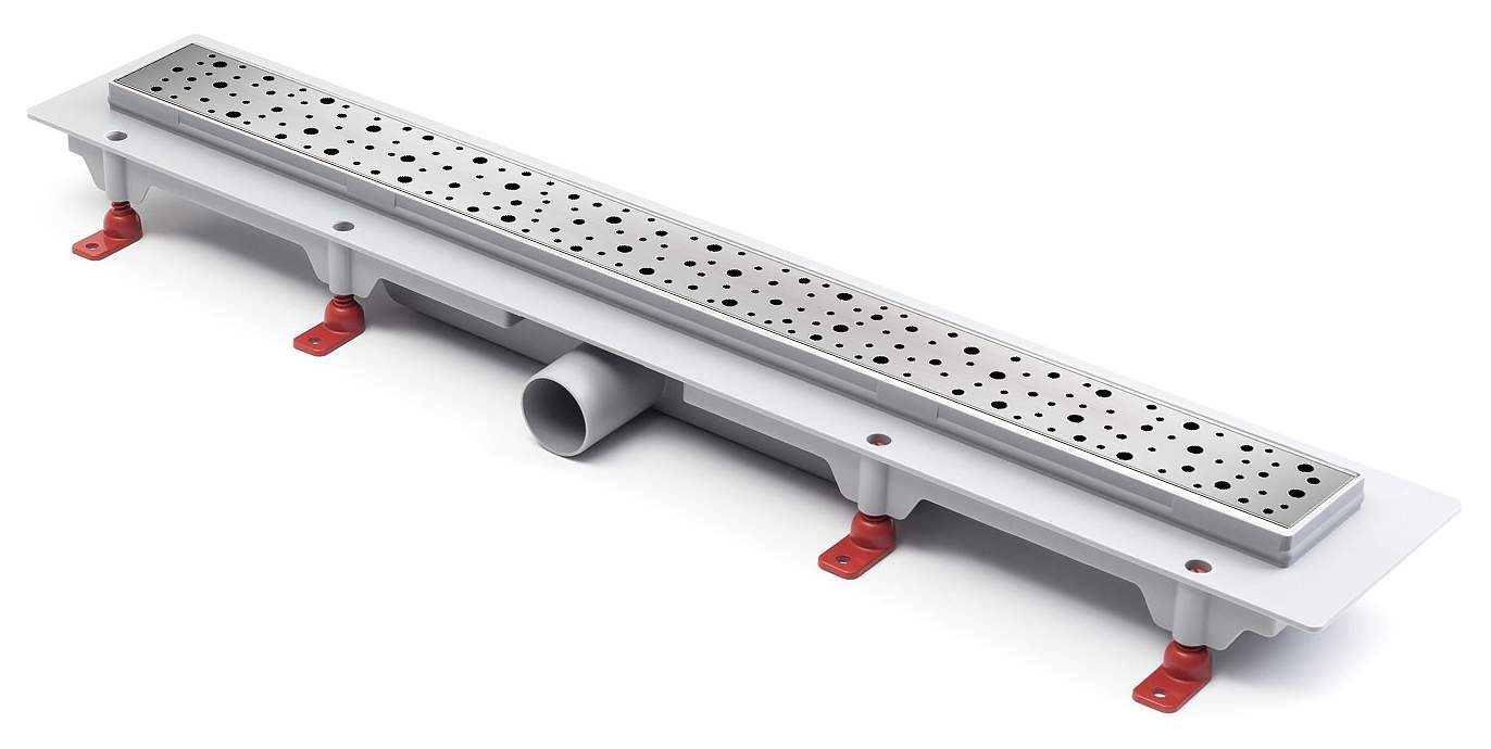 Трап линейный для пола, боковой слив MCH CH750/50D1