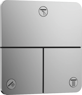 Термостат для душа, встраиваемый, хром Hansgrohe ShowerSelect Comfort Q 15587000