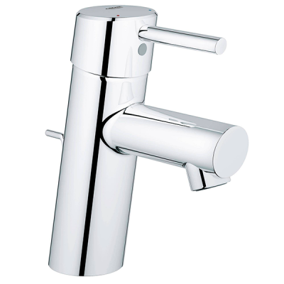 Смеситель для раковины с донным клапаном, размер S, хром Grohe Concetto 32204001