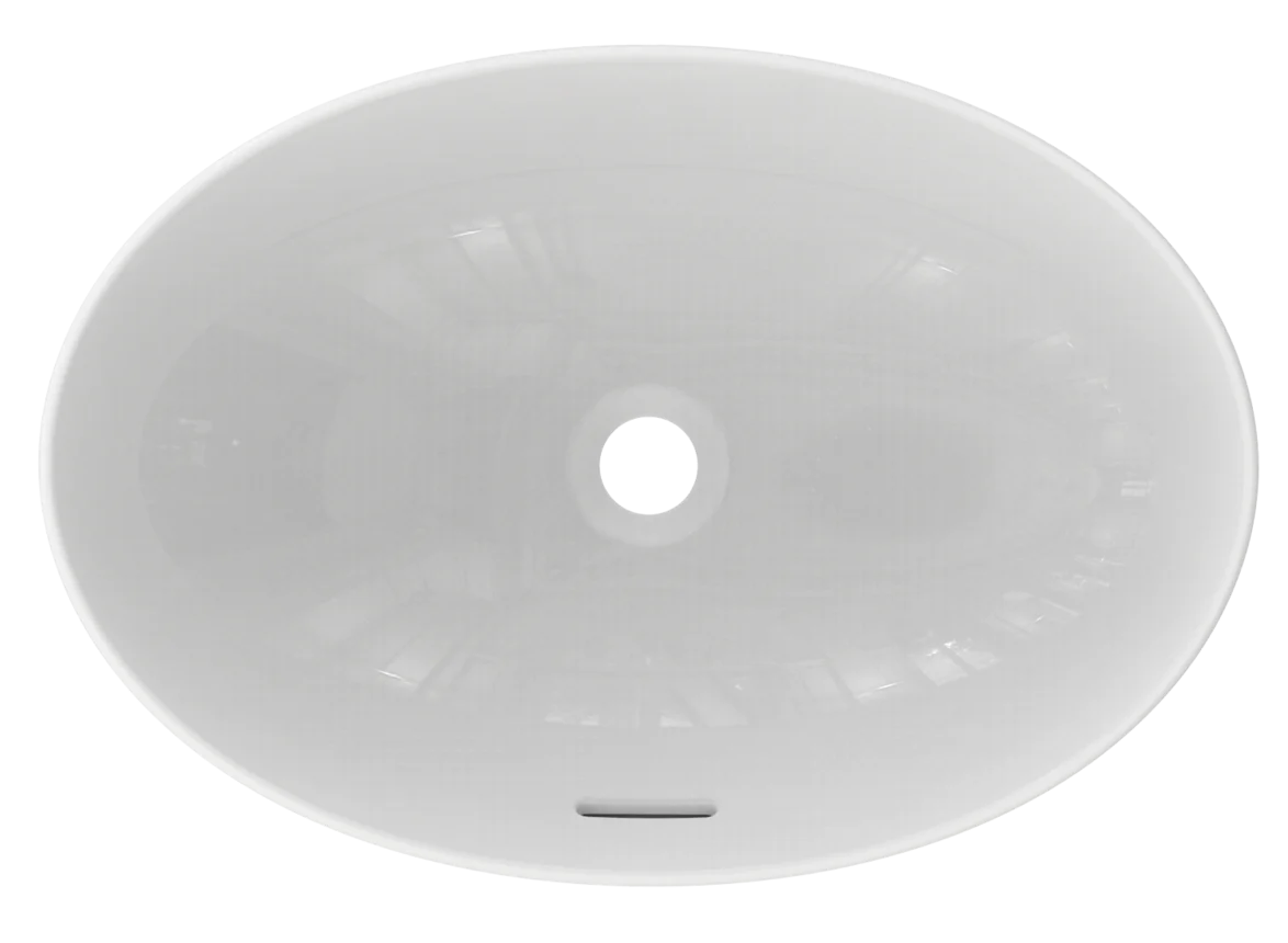 Раковина накладная 55, круглая, белый TOTO WU L1705E