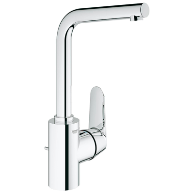 Смеситель для раковины с донным клапаном, размер L, хром Grohe Eurodisc Cosmopolitan 23054002