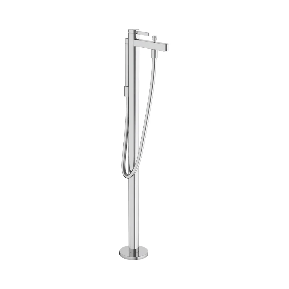 Смеситель для ванны, напольный, хром Hansgrohe Finoris 76445000