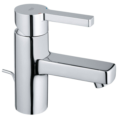 Смеситель для раковины с донным клапаном, размер S, хром Grohe Lineare 32115000