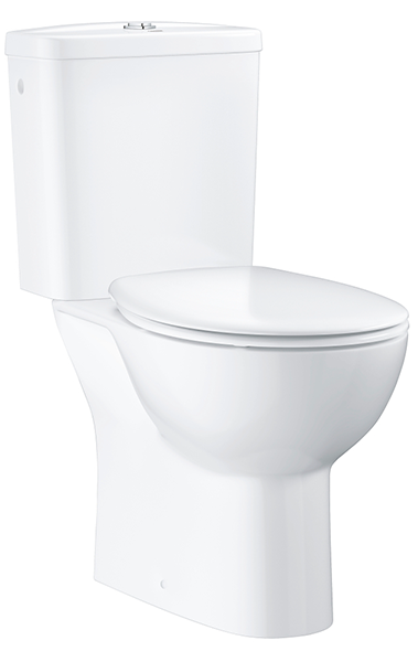 Унитаз напольный GROHE Bau Ceramic, готовый комплект 39496000