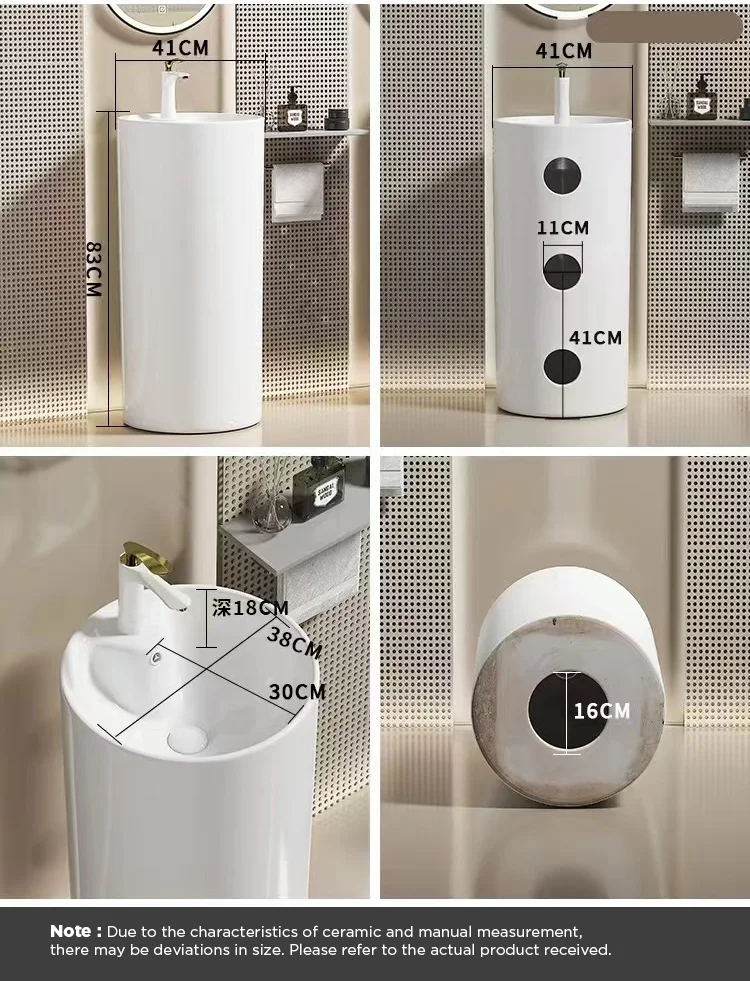 Раковина напольная, белая SSWW WCL3559