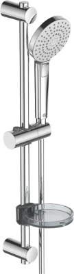 Душевой гарнитур 600, с мыльницей, хром Ideal Standard IdealRain Evo Round L3 B2620AA Душевой гарнитур 600, с мыльницей, хром Ideal Standard IdealRain Evo Round L3 B2620AA