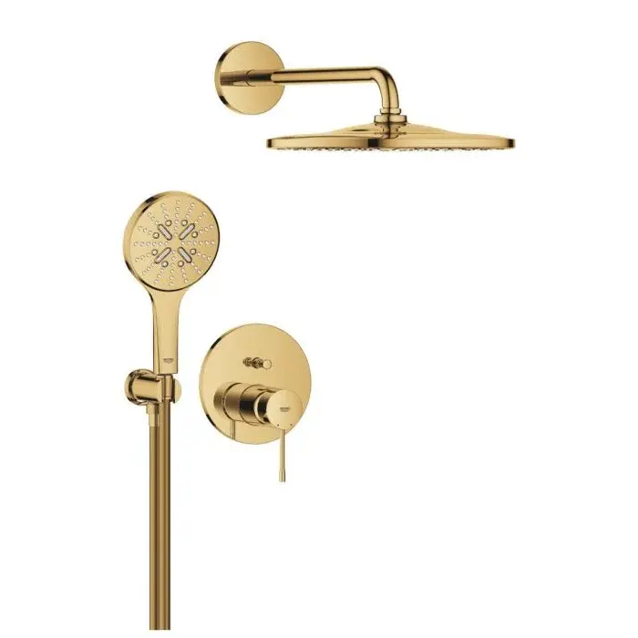 Душевая система встраиваемая, холодный рассвет глянцевый Grohe Essence 25287GL0